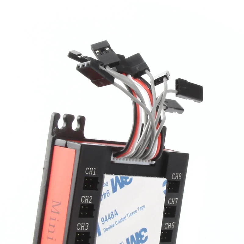 Rccskj E2102 Mini Servo Section Board w/ CDI and 8 Channels in