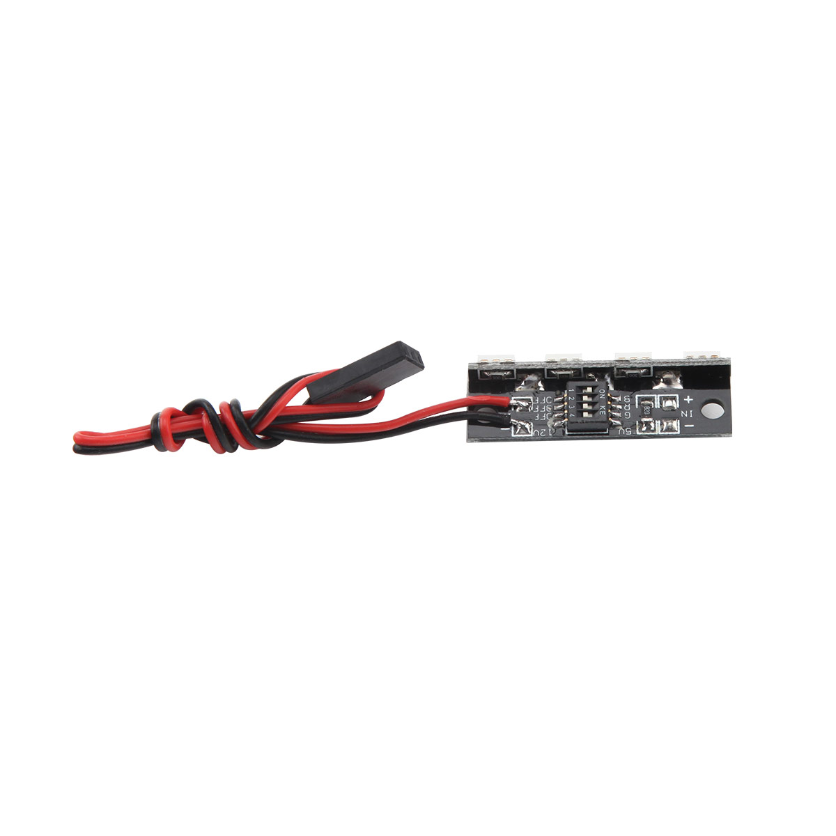 1pc RGB 12V 7 Colors Changing Mini LED Strip Light for RC Racer Helicopter