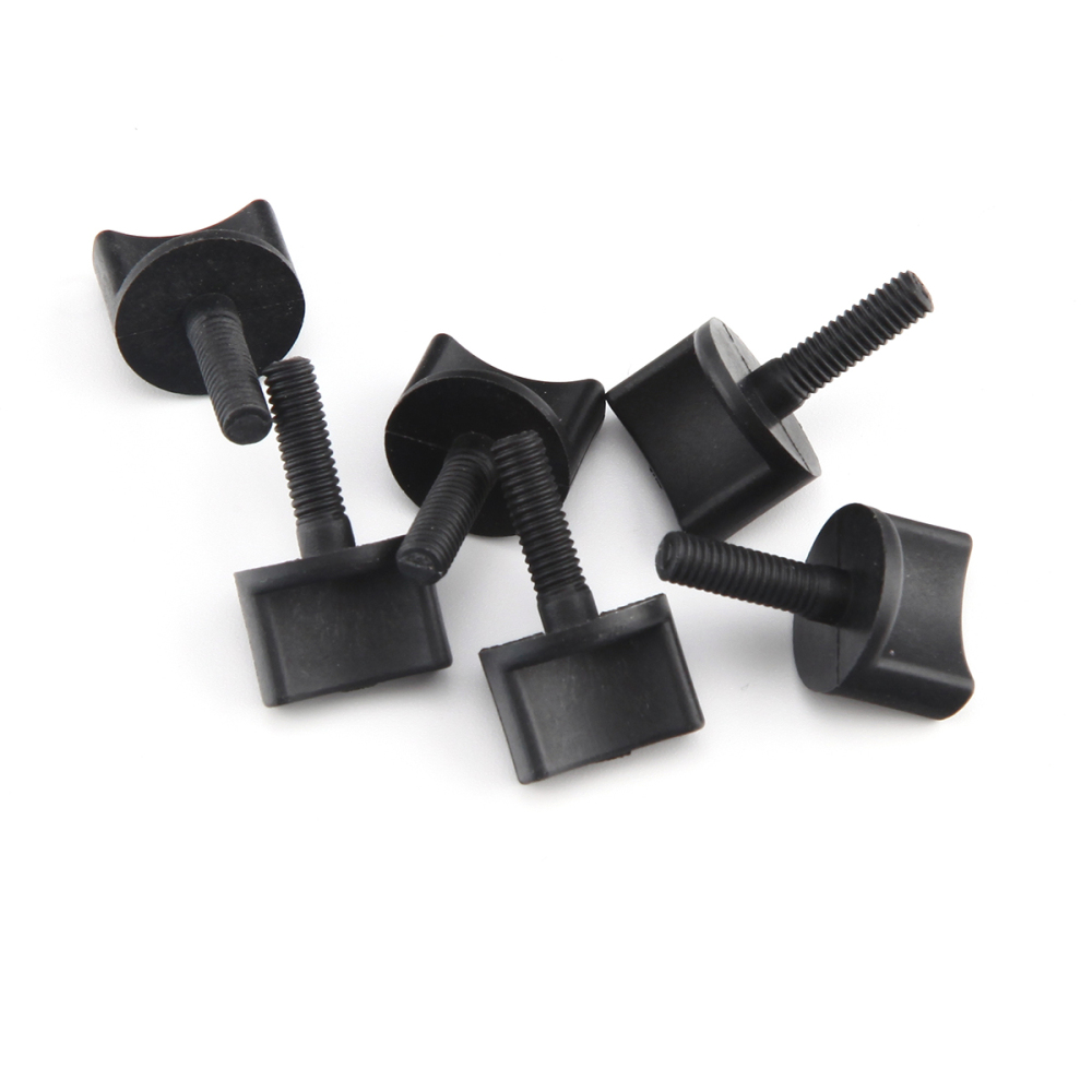 10pcs M4 M6 Nylon Plastic Bolt Hand Thumb Screw