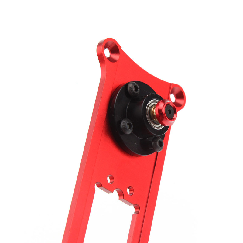 Miracle Anodized Servo Rudder Tray KIT with 4.5inch Double Arm for RC Model