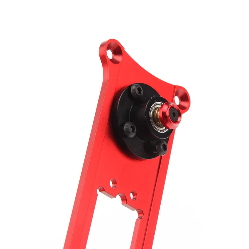 Miracle Anodized Servo Rudder Tray KIT with 5inch Double Arm for RC Model