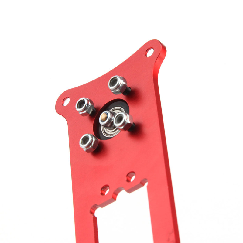 Miracle Anodized Servo Rudder Tray KIT with 3.5inch Double Arm for RC Model