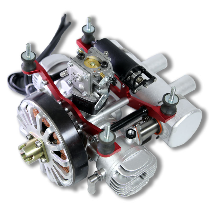 DLE70HD UAV Engine 4.2kw Water-cooled Hybrid Electricity Generator gasoline engine electric kit