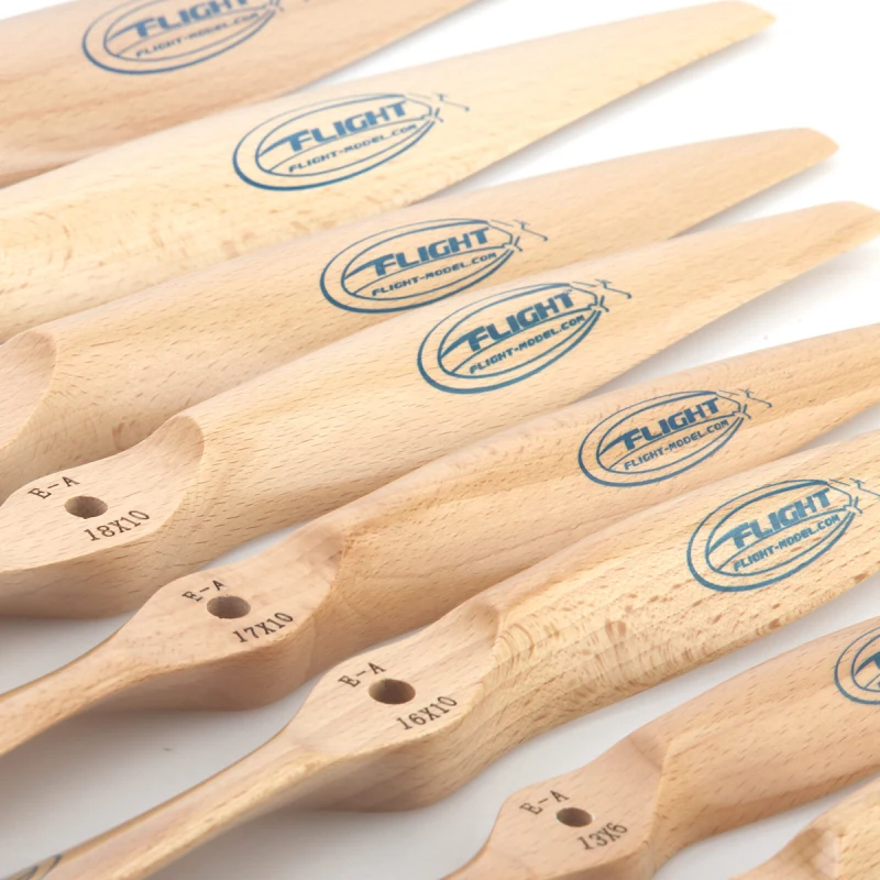 Flight Model 20inch to 24inch Wooden Propeller for Electric Motor/Engine