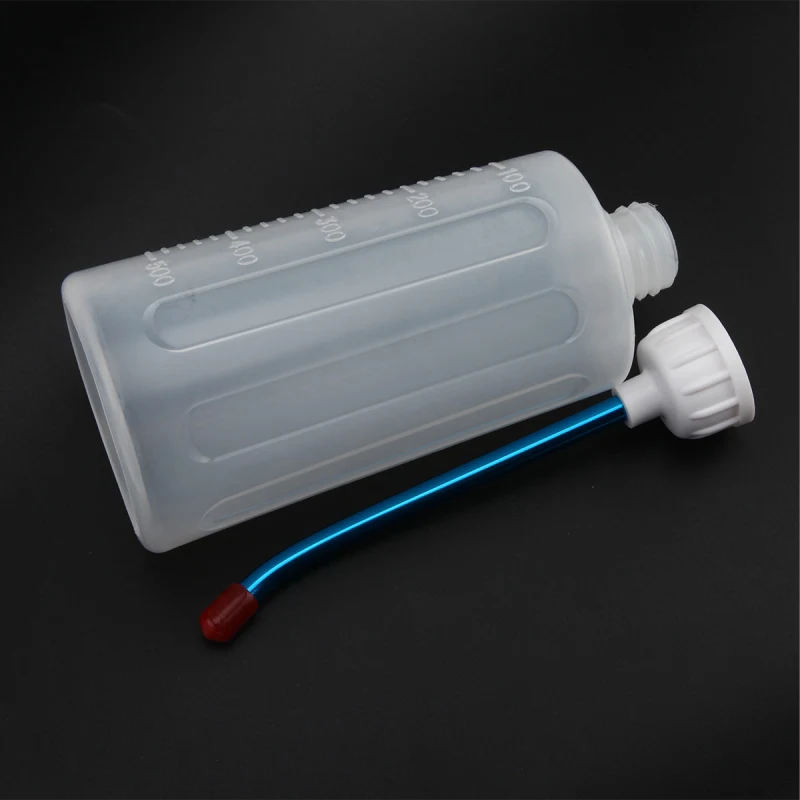 Nitro Fuel Filler 500CC Fuel Bottle For RC Vehicles Cars Trucks With Cap