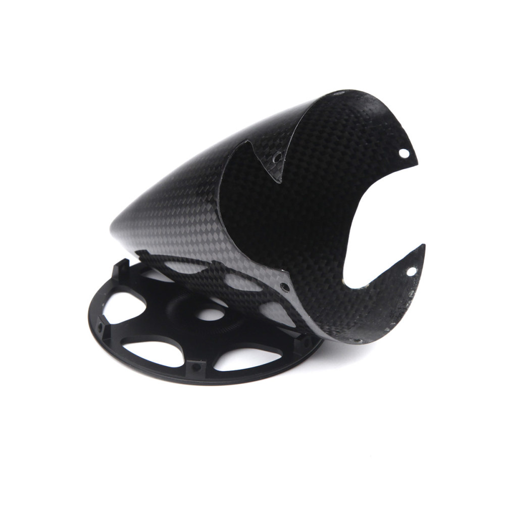 ZYHOBBY 2.75inch 3inch 3.5inch 4inch 5inch Cone Carbon Fiber Spinner Glossy Surface w/ Alu Back Plate