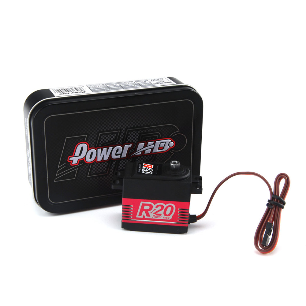 Power HD R20 High Voltage 20Kg 0.085S High-Speed Metal Gear Servo