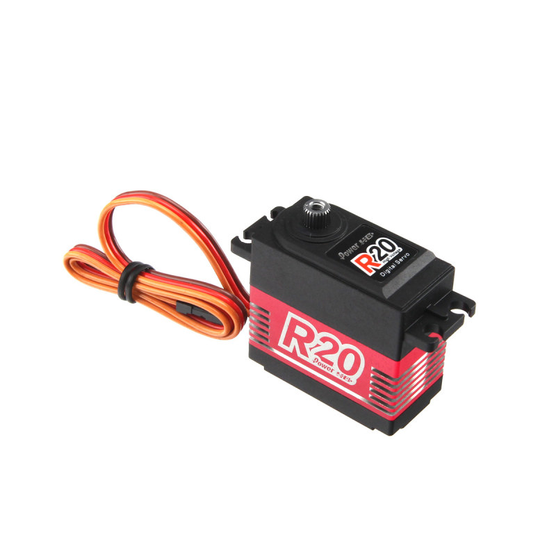 Power HD R20 High Voltage 20Kg 0.085S High-Speed Metal Gear Servo