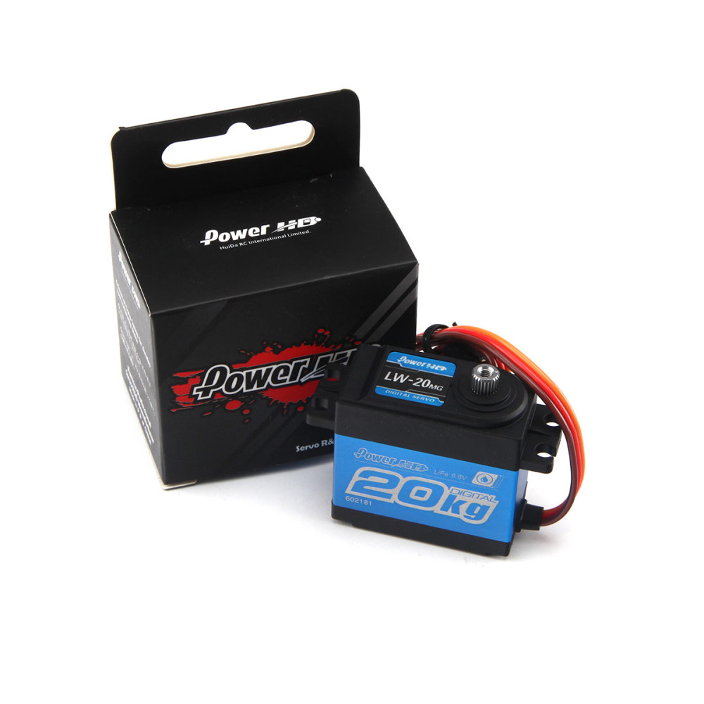 Power HD LW-20MG Waterproof Digital Servo for 1/10 1/8 RC Model JR/futaba Compatible