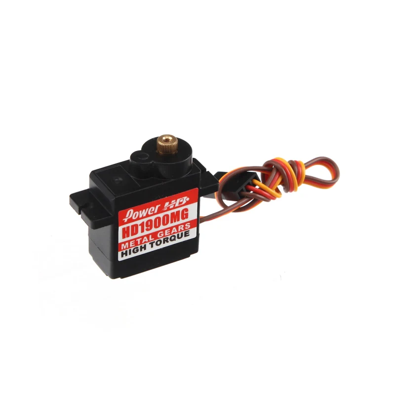 PowerHD 13g/1.5kg-cm/ .08 sec Metal Gear Micro Servo HD-1900MG