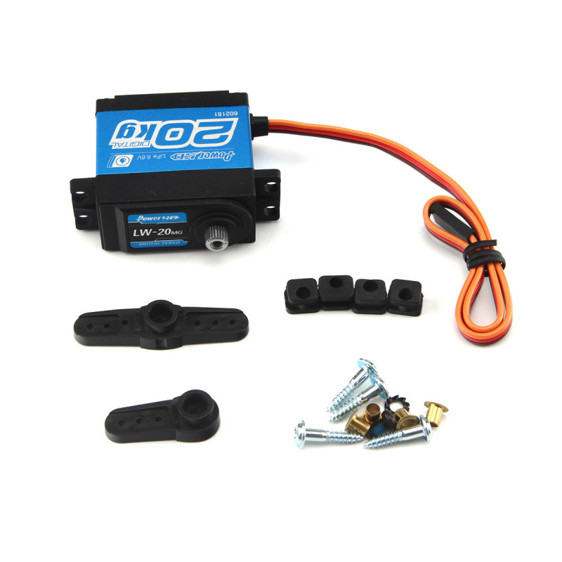 Power HD LW-20MG Waterproof Digital Servo for 1/10 1/8 RC Model JR/futaba Compatible