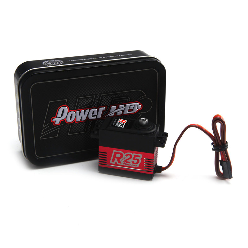 POWER HD R25 Alloy Gear Digital Coreless High Voltage Servo with 25kg High Torque