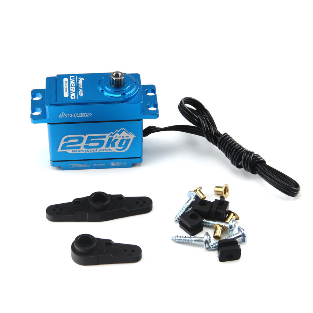 Power HD LW-25MG Waterproof Servos 25KG@0.14sec