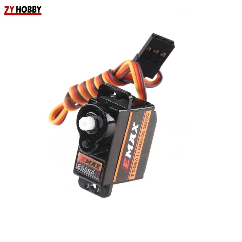 EMAX ES08AII Mini Plastic Gear Analog Servo High Efficiency Big Stall Torque