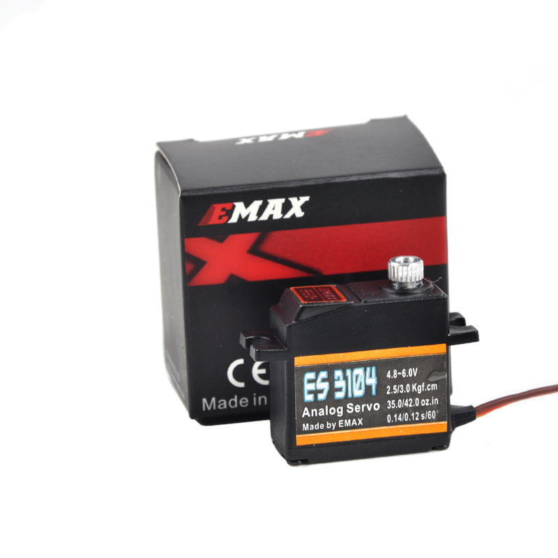 Emax ES3104 17g Metal Gear Analog Micro Servo For RC Helicopter Fixed Wing Copters