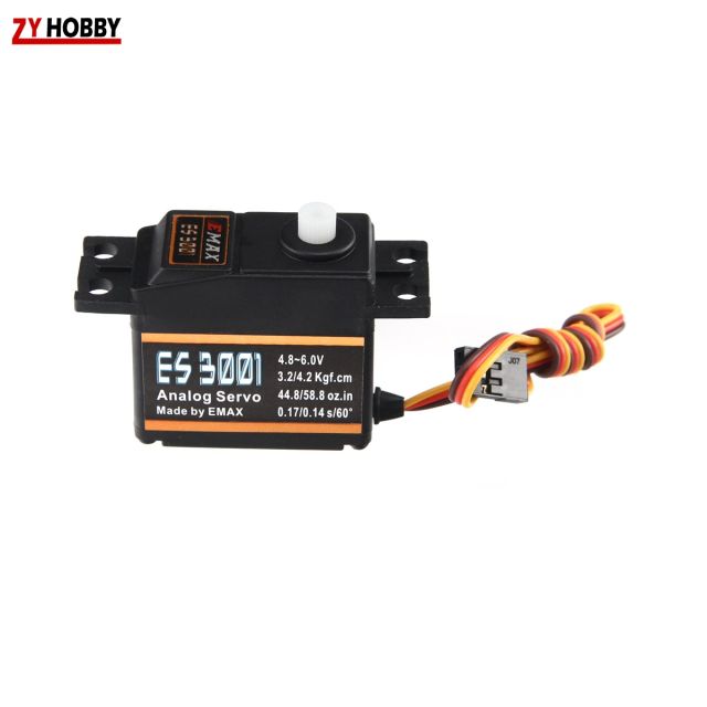 Emax ES3001 RC Parts ABS Analog Servo 37g For Helicopter Airplane Part