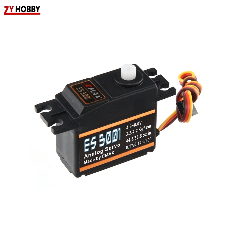 Emax ES3001 RC Parts ABS Analog Servo 37g For Helicopter Airplane Part