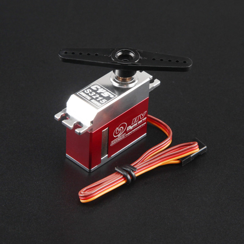 6.0-7.4V CYS-S3215 Metal Digital Coreless Gear Servo 10KG Torque