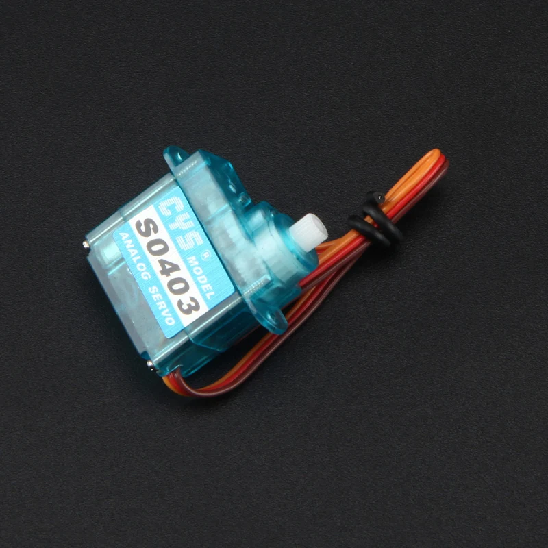 CYS-S0403 4.3g 19.8X8.4X23.3mm Plastic Gear Micro Servo For RC Plane Boat Car