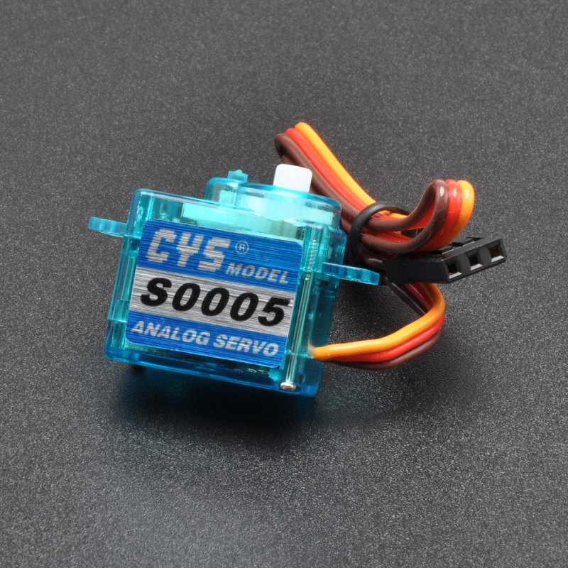 CYS-S0005 5g Gear Micro Analog Standard Servo for RC Fixed-wing Aircraft