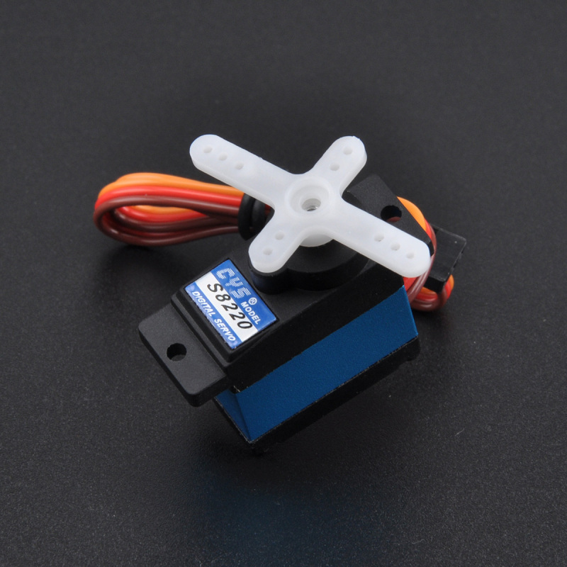 CYS-S8220 450 Helicopter Use Servo 2.8kg.cm 12g 0.07sec Aluminum Case Digital Servo