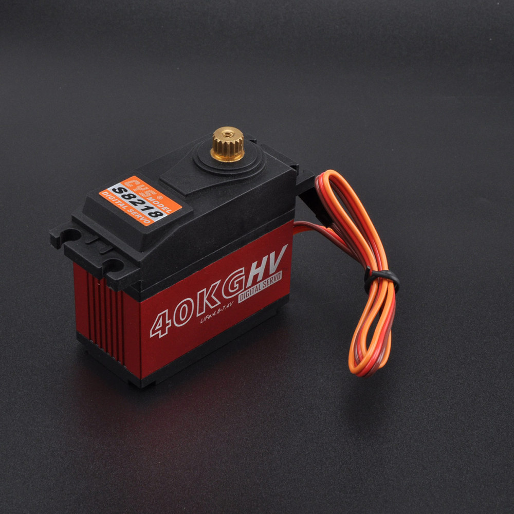 CYS-S8218  0.18s 38kg 1:5 RC Plane Car Digital Metal Gear 40KG High Torque Servo