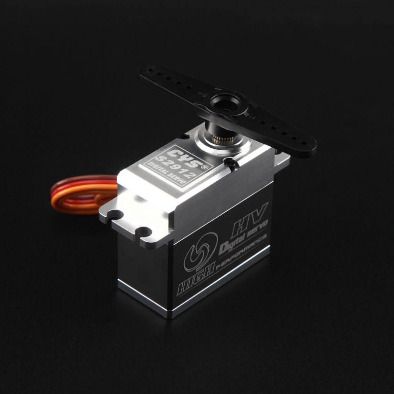 CYS-S2912 74g 6.0-7.4V 15.6kg.cm Titanium Full Metal Coreless Servo