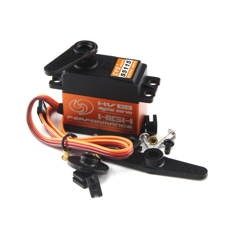 CYS-BLS5115 64g 15Kg.cm Metal Gear Brushless Servo For RC Cars Boat Plane