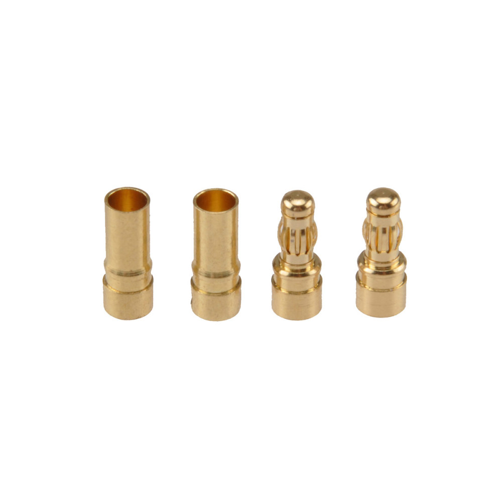 EC3 3mm Male Female Type Battery Connector Golden Battery Connector Bullet Plug