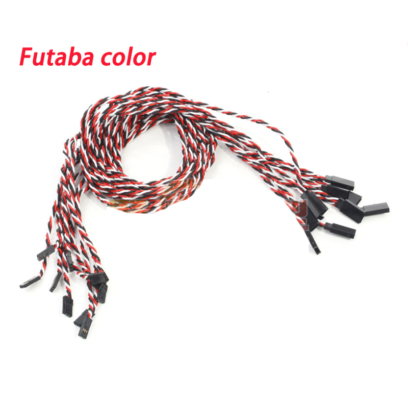 10pcs/lot JR Futaba 22# 22AWG 60 Cores Extension Wire Stranded Lead For Airplane