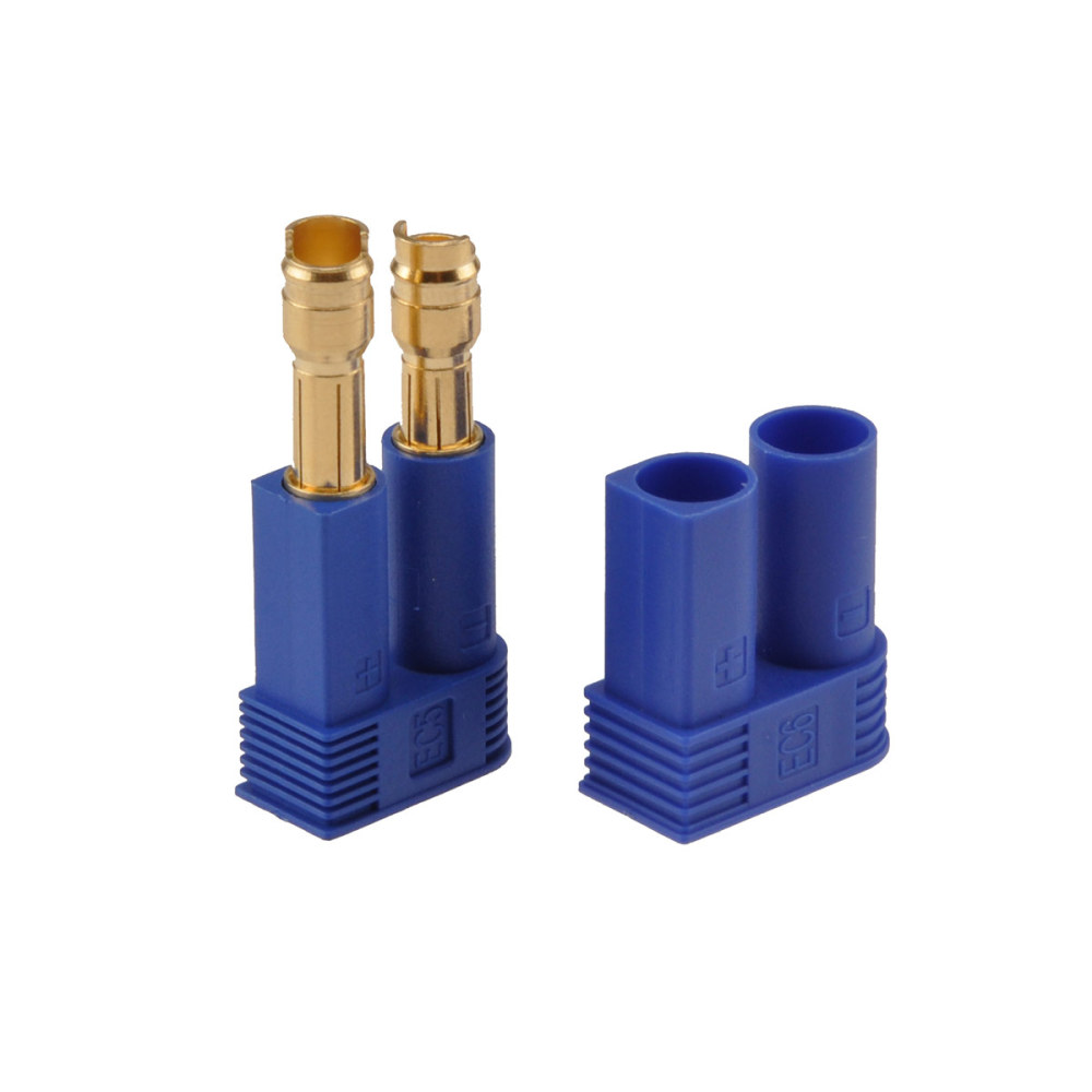 EC5 5MM Female Male Gold Plated Bullet Connector Plugs For RC Battery