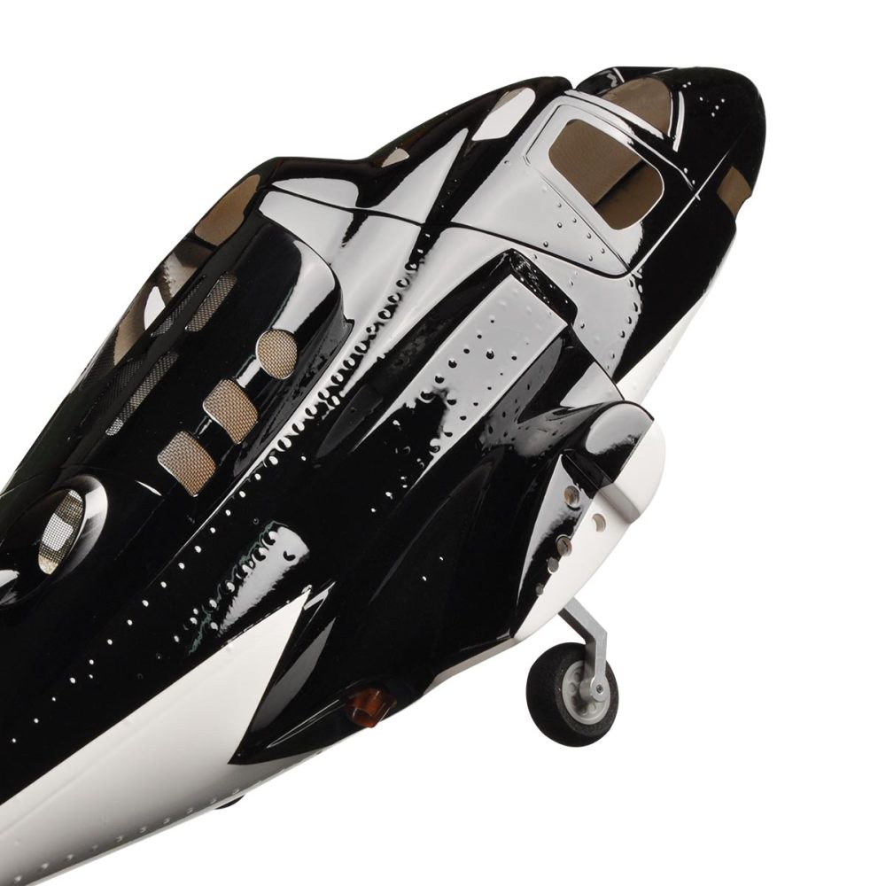 450 Airwolf black Helicopter Fuselage