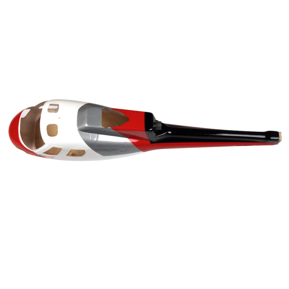 450 AS-350 Painting Red White Sliver