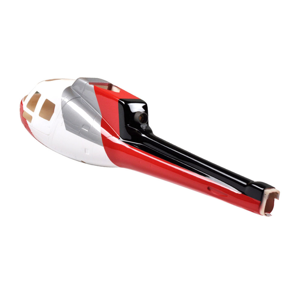 450 AS-350 Painting Red White Sliver