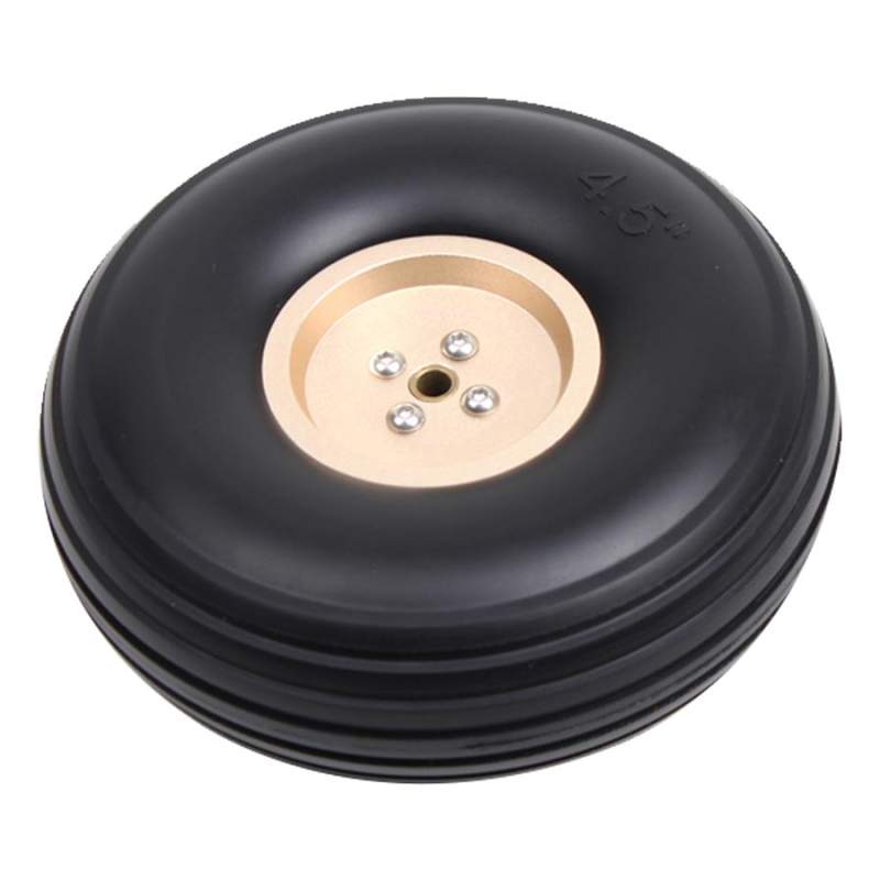 Gold Aluminum Alloy Hub Wheel for RC Airplane