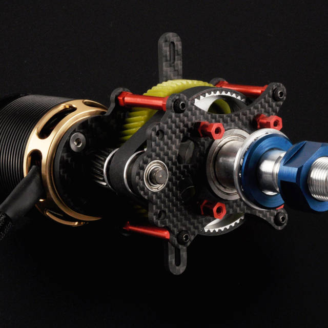 Contra Rotating Propeller Drive System for F3A