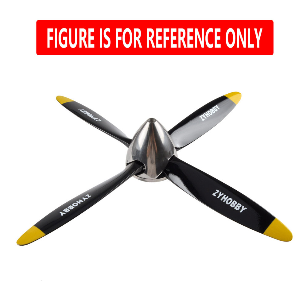 1.5inch / 4 Blades Aluminium Alloy  Propeller Spinners