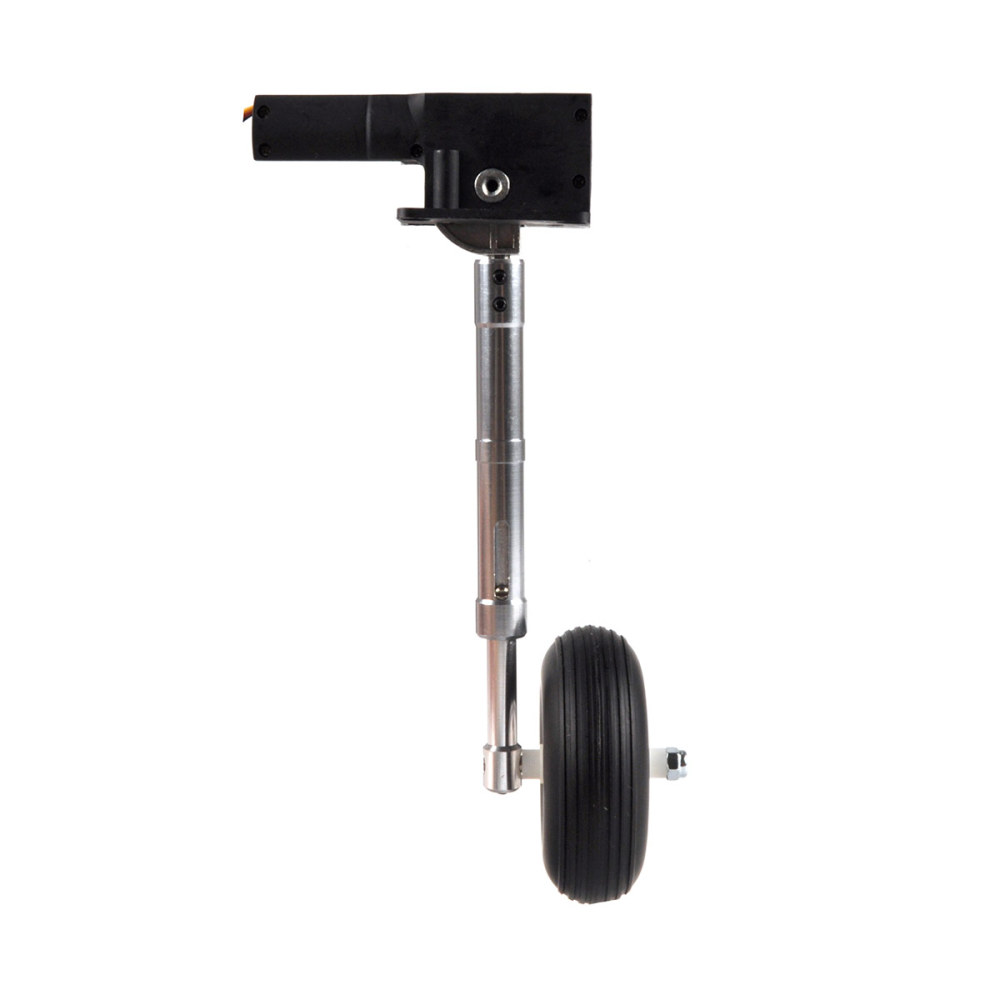 1Pc Electric Servoless Retractable Landing Gear w/ Wheel for 4-6kg 40-60E RC Plane