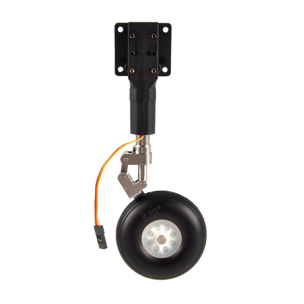 1 Set Nose/Main Retracts Electric Landing Gear Anti-vibration Landing Gear With Wheels For 1.4m Red Arrow RC Plane