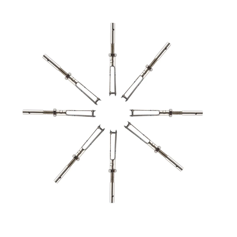 10PCS M2/M3 Metal Collet Clevis Chuck Pull Rod Connector Coupler Screw Spare Parts For RC Aircraft Model