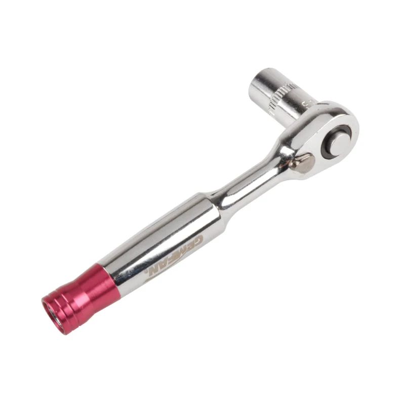1Pc 1/4 Ratchet Wrench - 8mm Sleeve Removable Multifunctional Wrench UAV Parts For RC Plane