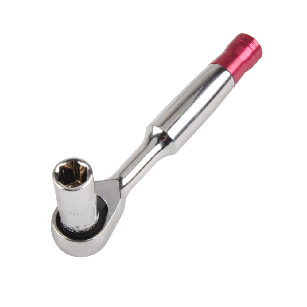 1Pc 1/4 Ratchet Wrench - 8mm Sleeve Removable Multifunctional Wrench UAV Parts For RC Plane