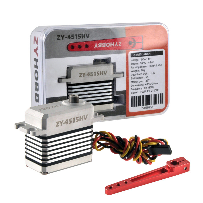 Servo Motor 40*20*38mm 25T 36-45KG Torque Digital Servo Corelessmotor Servo for 74-91 Inch RC Model