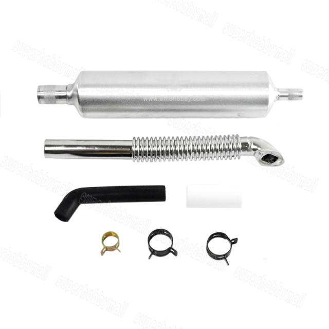 EME Muffler Exhaust Set Suited Engines Single Cylinder 26cc-35cc DLE30 EME35 DLA32 GT26 For Gasoline RC Airplane Engine Parts