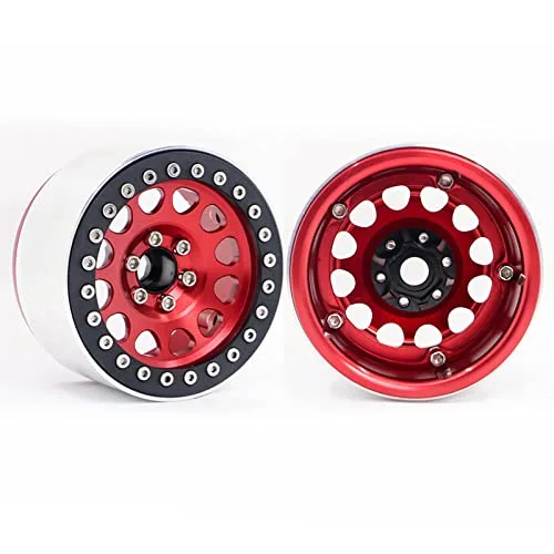 1/10 RC Car 2.2&quot; Alloy Wheel Hub 1/10 Climbing Car Tire Lock Metal Hub SCX10 km2 TRX-4 1PCS