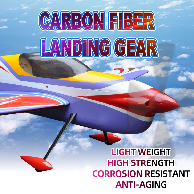 Carbon Fiber Landing Gear for Extra 260# 30E 50E 70E Airplane US Stock