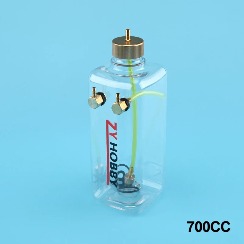 500cc/700CC/1000CC/ ZYHOBBY Square Transparent Fuel Tank US RU Stock