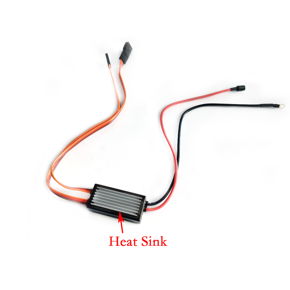 1 pc RCEXL On Board Glow System for Nitro Engine New Version w/ Heat Sink and Cover RC Airplane