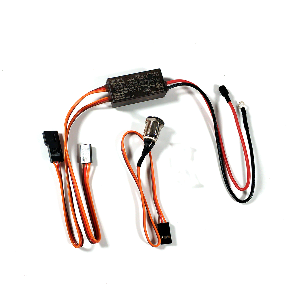 トナーrcブライタ 1 pc RCEXL On Board Glow System for Nitro Engine New Version w
