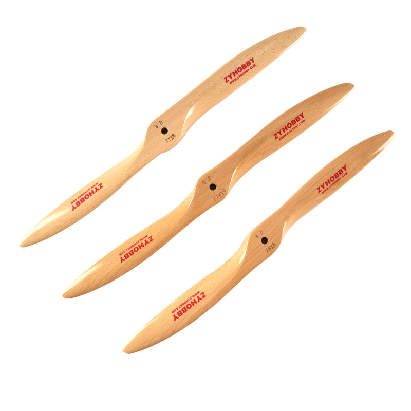 Flight Model 3D Wooden Propeller 22inch to 32inch